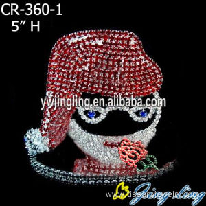 Fashion Design Wholesale Custom Crowns For Christmas